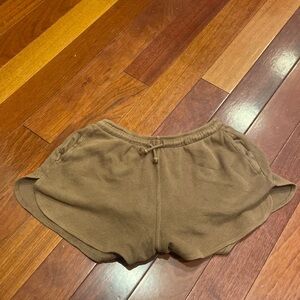 Brown shorts from Brandy Melville!